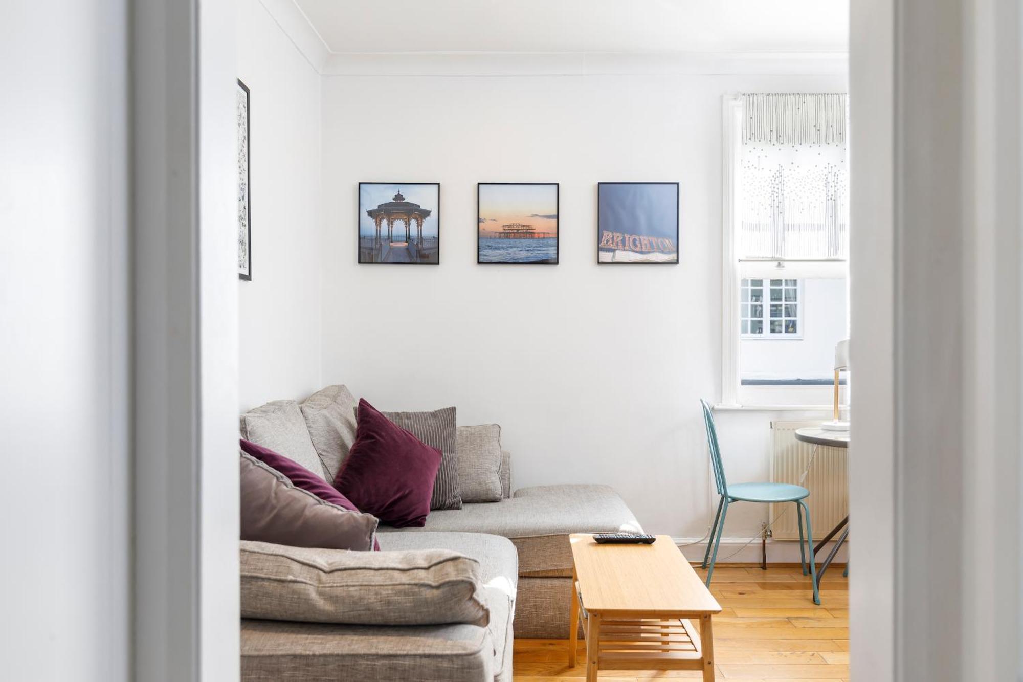 Trendy Central 1 Bed Flat With Roof Terrace Brighton Kültér fotó