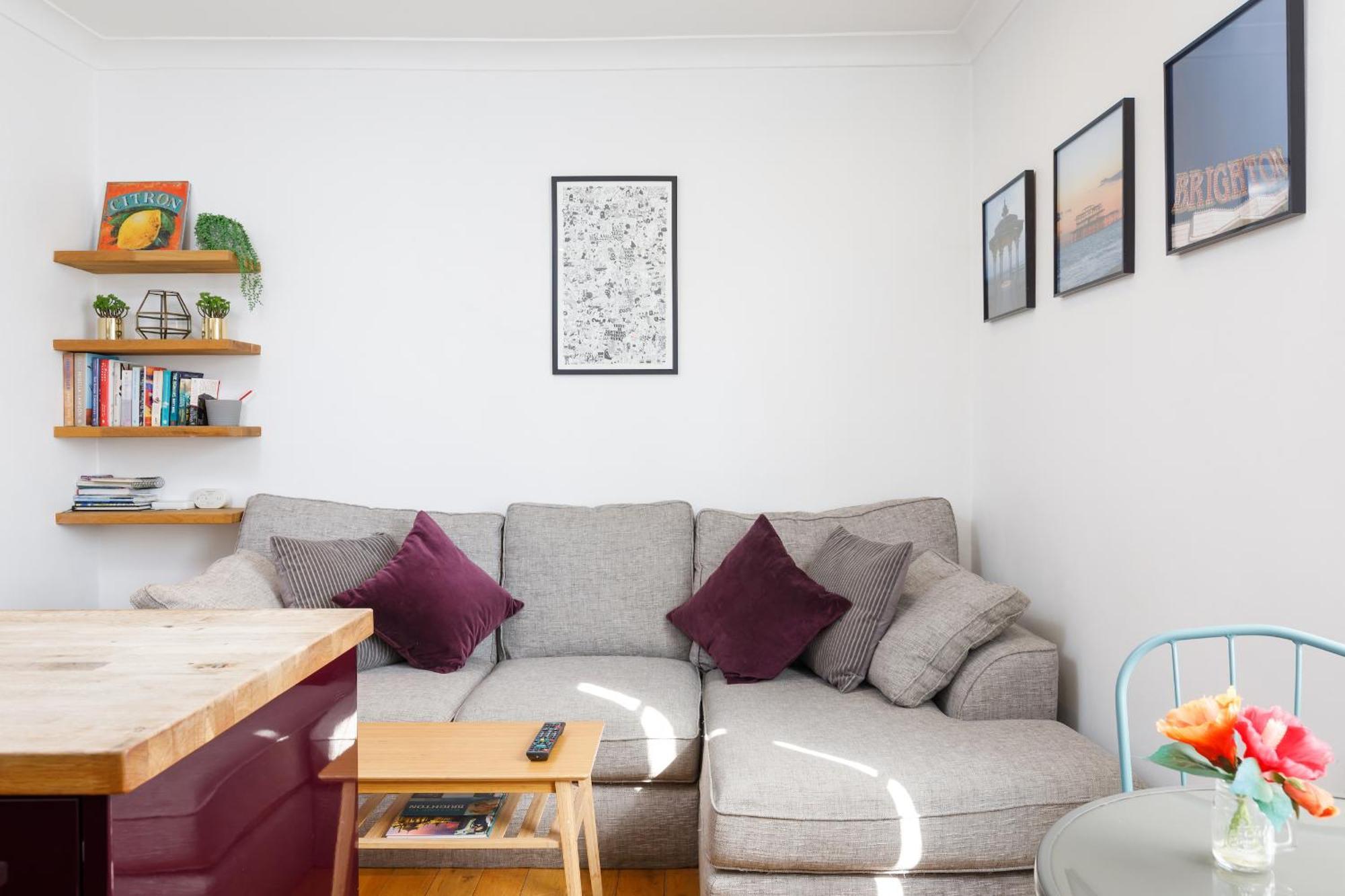 Trendy Central 1 Bed Flat With Roof Terrace Brighton Kültér fotó