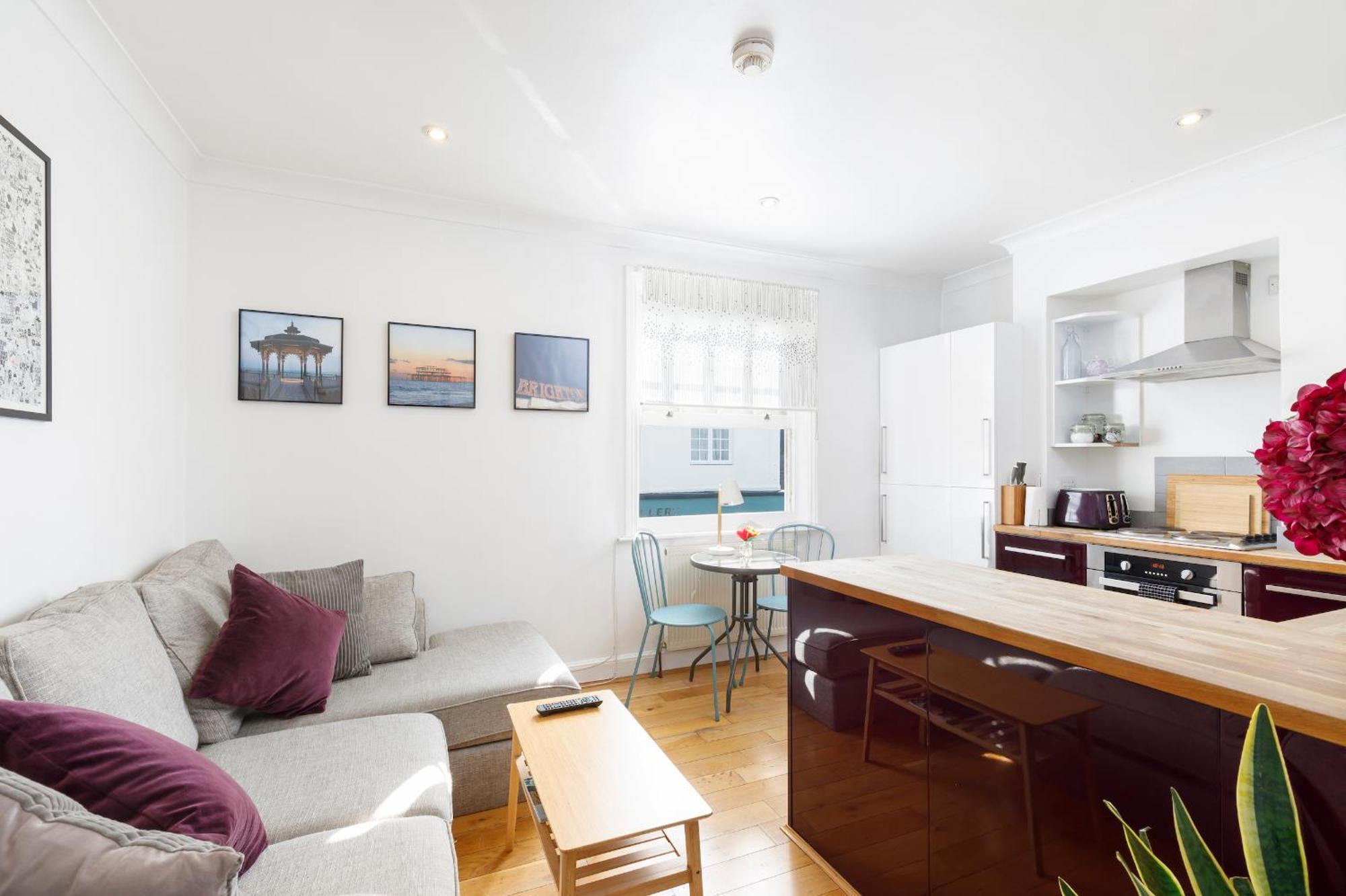 Trendy Central 1 Bed Flat With Roof Terrace Brighton Kültér fotó
