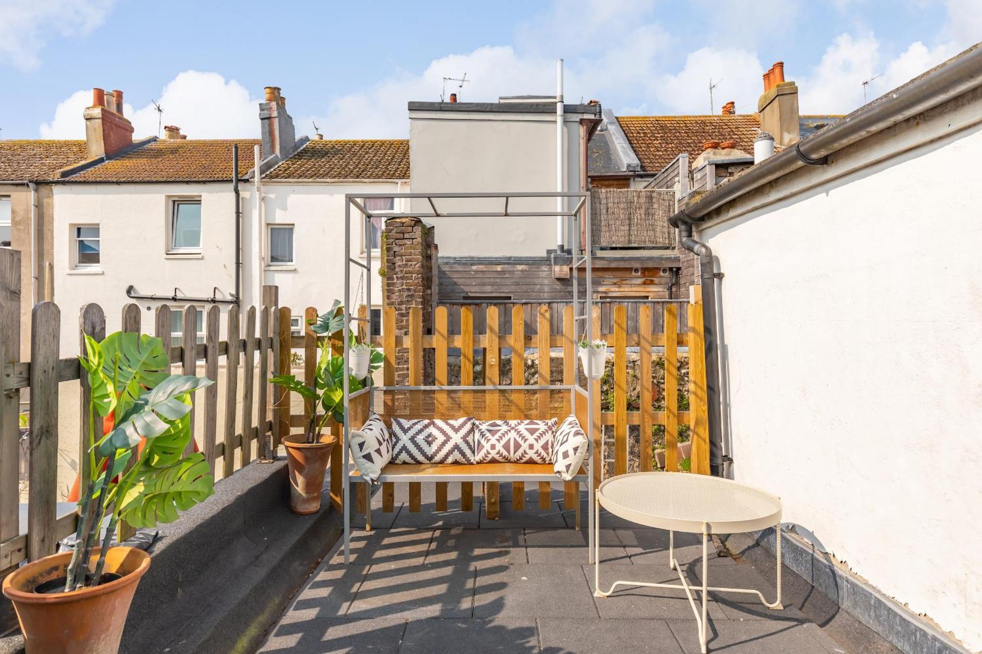 Trendy Central 1 Bed Flat With Roof Terrace Brighton Kültér fotó